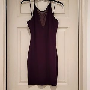 Charlotte Russe burgundy dress